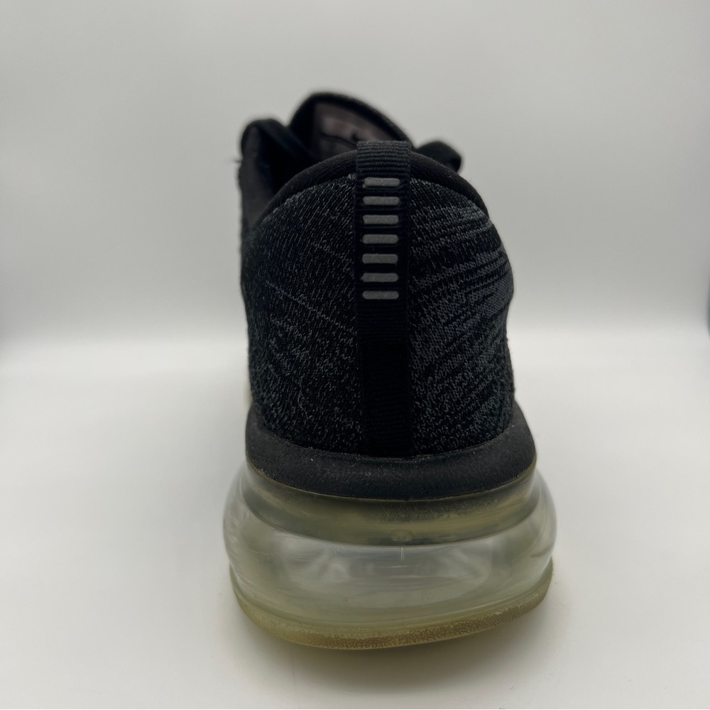 NIKE FlyKnit Max - Anthracite Black/Gray - 620659-010 - Sz 7 - Picture 8 of 11